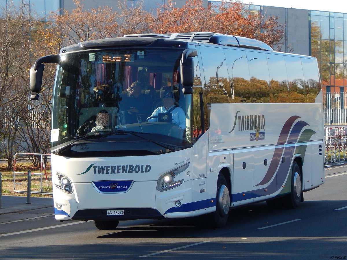 VDL Futura von Twerenbold aus der Schweiz in Berlin am 31.10.2018