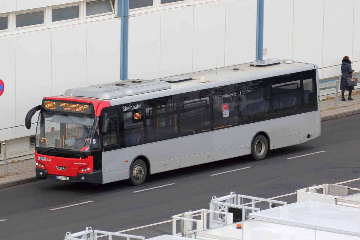 VDL Stadtbus in Düsseldorf am Flughafen 1.2.2019