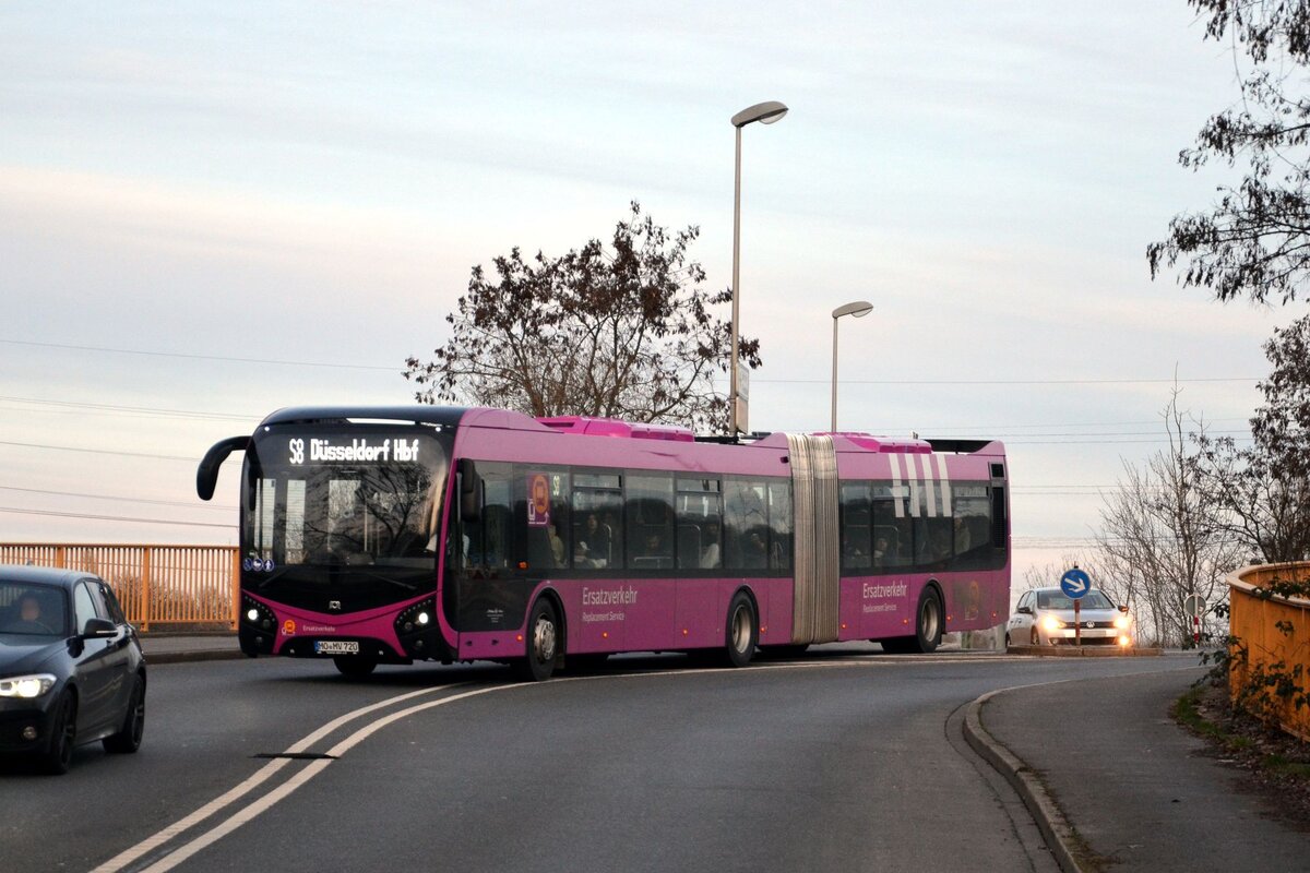 Verhuven Touristik
MO-MV 720
SEV Linie S8, Düsseldorf Hbf
18.02.2026