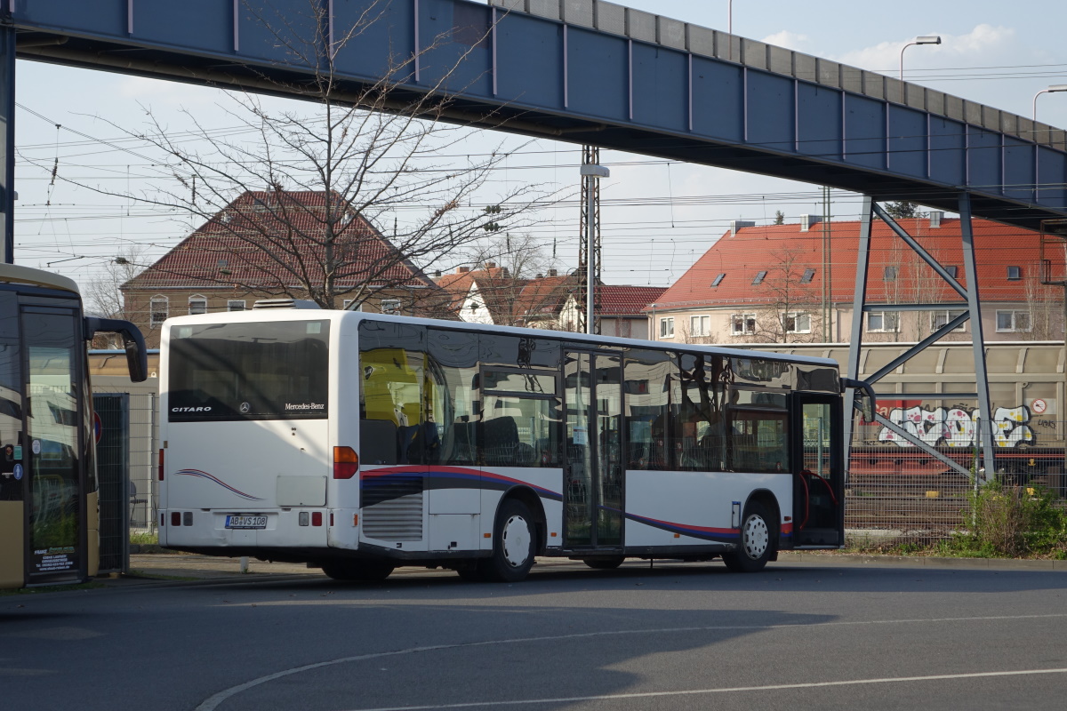 Verkehrsgesellschaft Vorspessart mbH / AB-VS 108 / Aschaffenburg, Hauptbahnhof/ROB / Mercedes-Benz O 530 / Aufnahemdatum: 01.04.2021