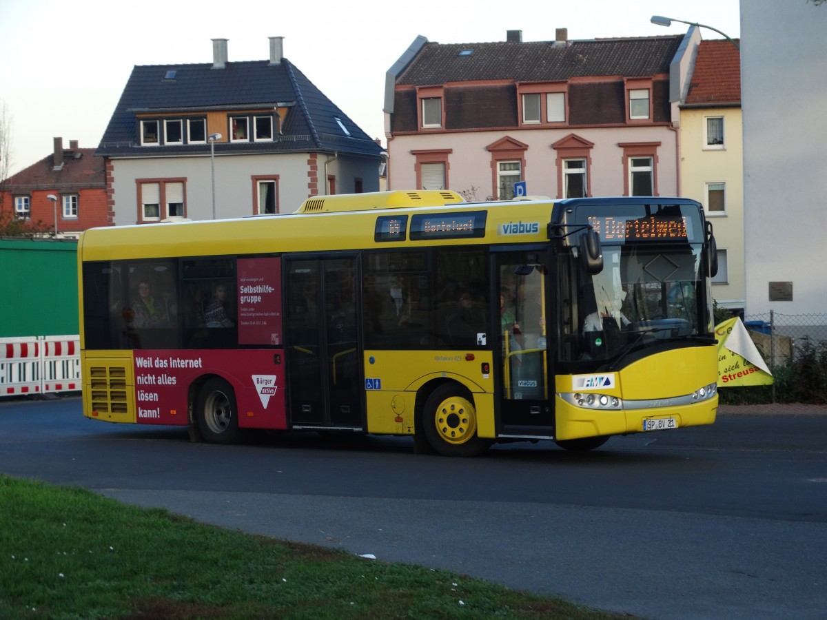 VilBus Solaris Urbino 8,9 am 05.11.15 in Bad Vilbel