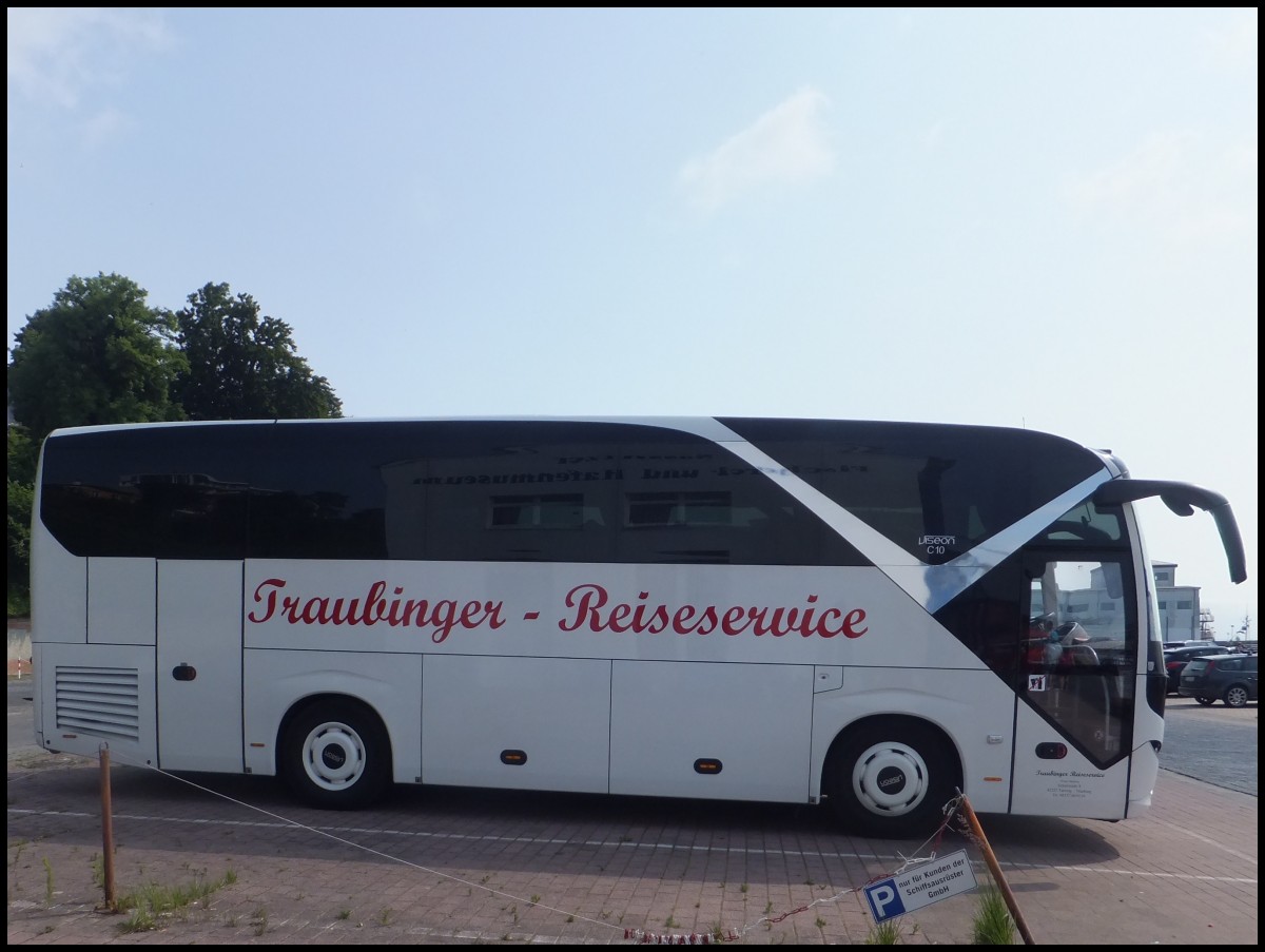 Viseon C10 vom Traubinger Reiseservice aus Deutschland im Stadthafen Sassnitz am 09.07.2013