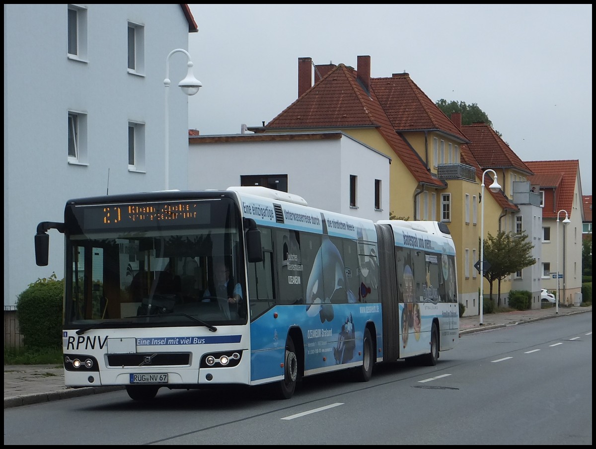 Volvo 7700 der RPNV in Sassnitz am 26.05.2013