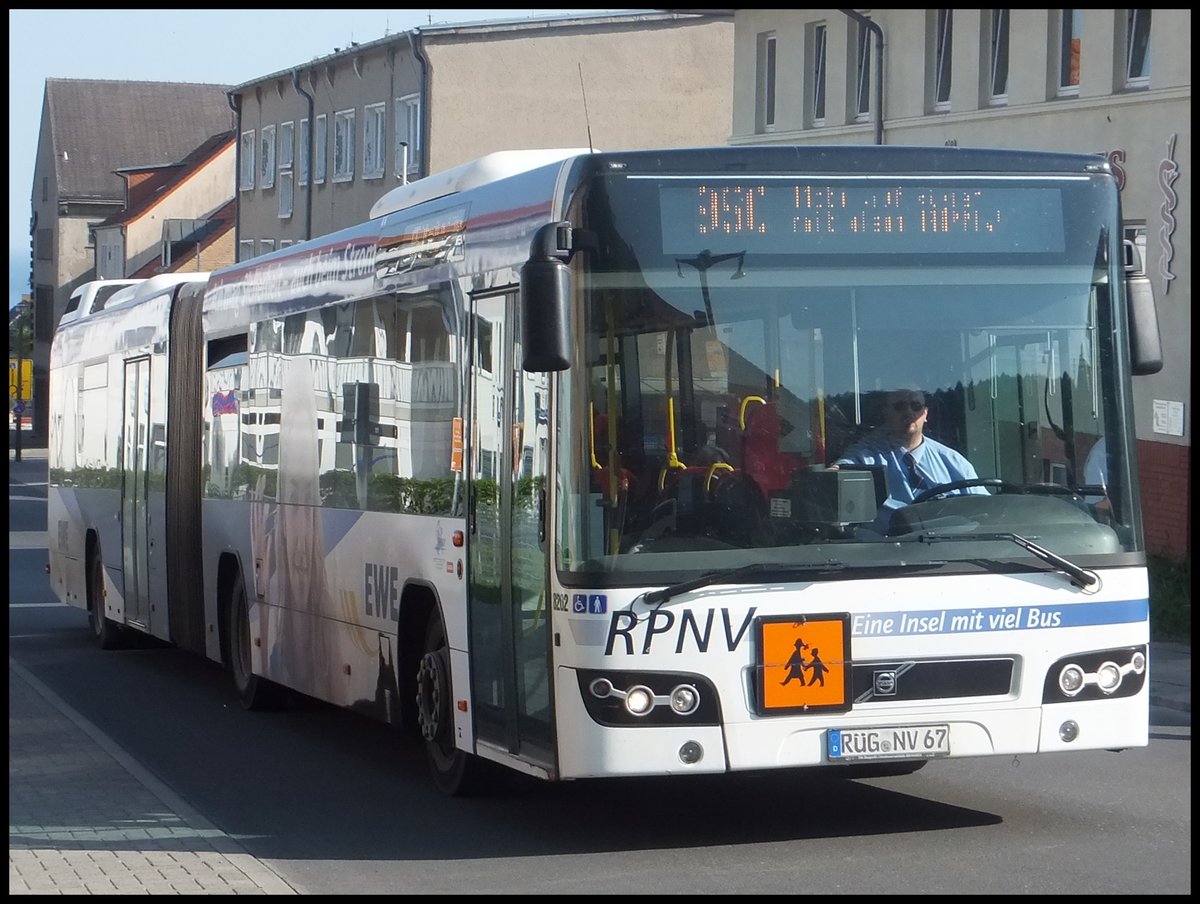 Volvo 7700 der RPNV in Sassnitz am 22.05.2014