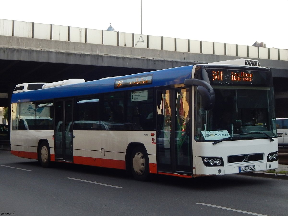 Volvo 7700 von URB aus Deutschland in Berlin am 24.08.2015