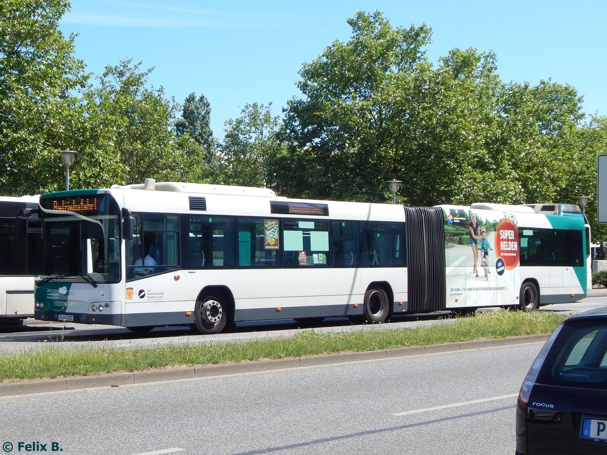 Volvo 7700 vom Verkehrsbetrieb Potsdam in Potsdam am 07.06.2016