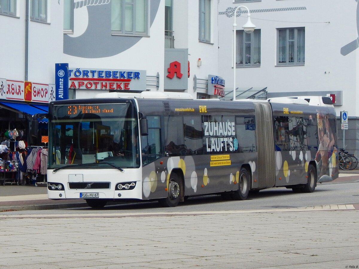 Volvo 7700 der VVR in Sassnitz am 07.10.2019