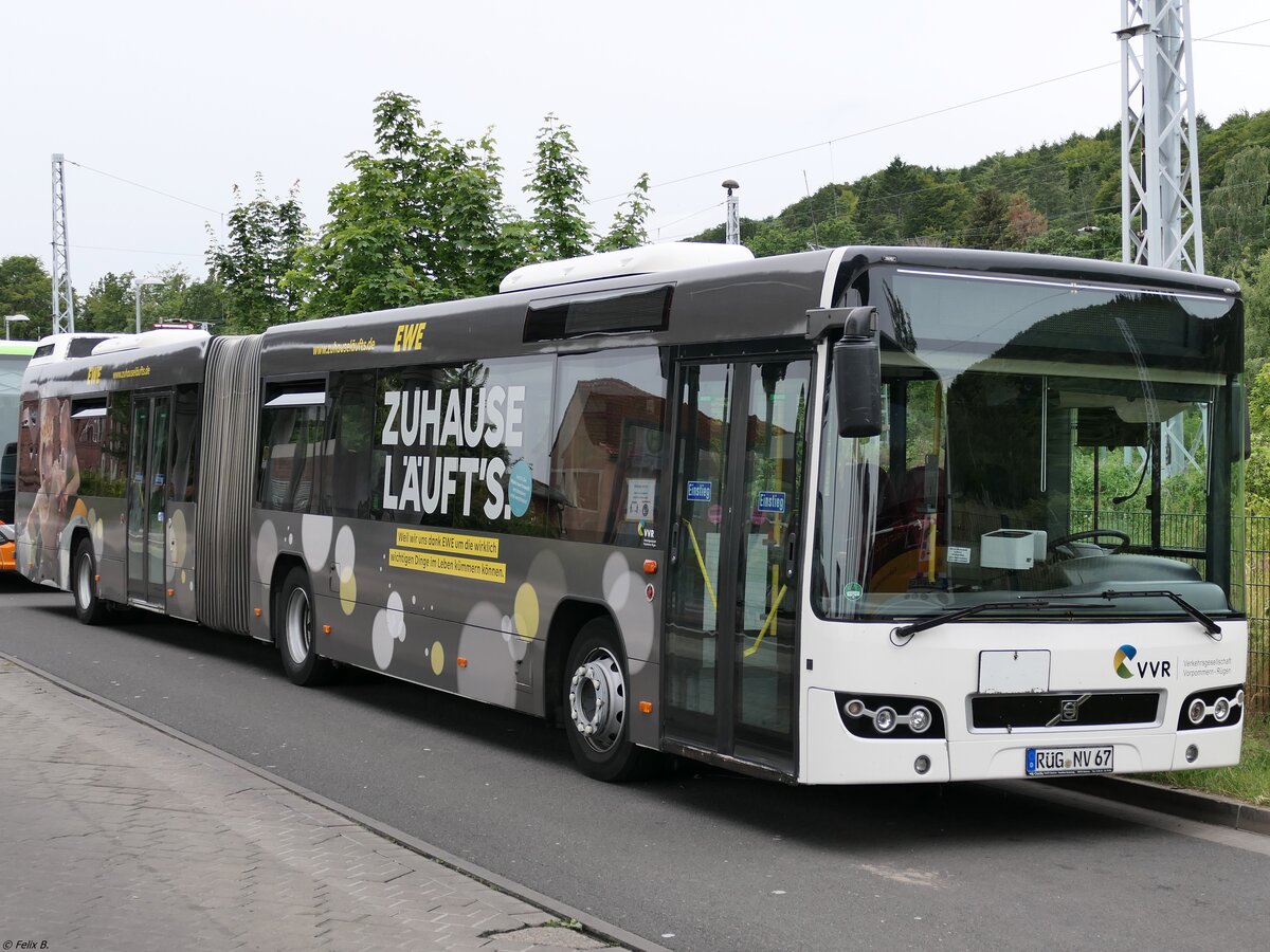Volvo 7700 der VVR in Sassnitz am 08.07.2020
