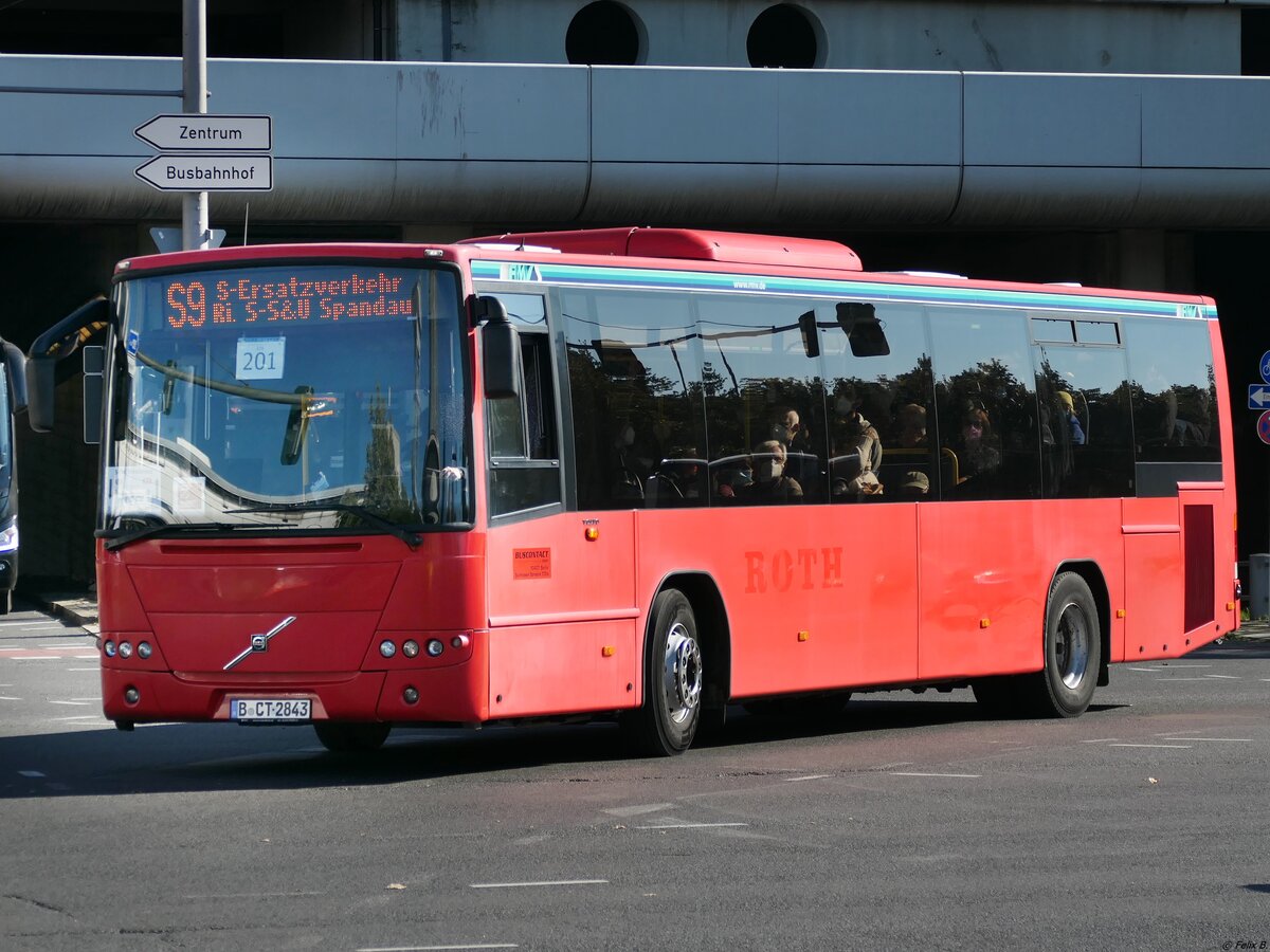 Volvo 8700 von Buscontact aus Deutschland (ex Roth/Deutschland) in Berlin am 10.10.2021