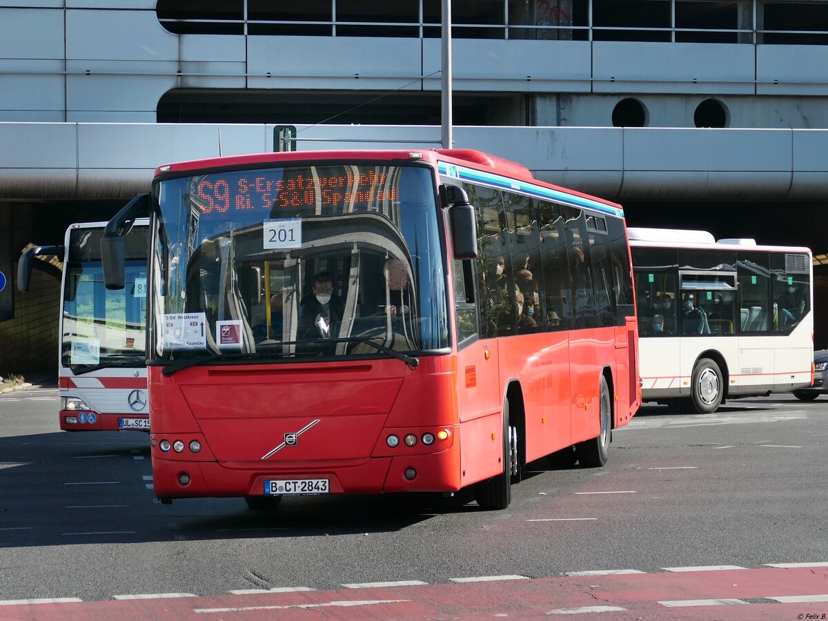 Volvo 8700 von Buscontact aus Deutschland (ex Roth/Deutschland) in Berlin am 10.10.2021