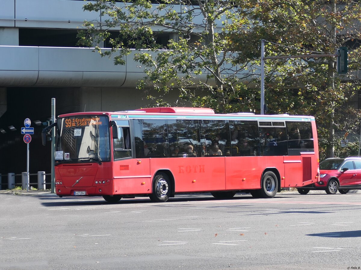 Volvo 8700 von Buscontact aus Deutschland (ex Roth/Deutschland) in Berlin am 10.10.2021