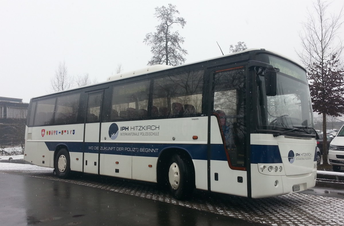 Volvo 8700 ex-Heggli, IPH, Hitzkirch janvier 2015