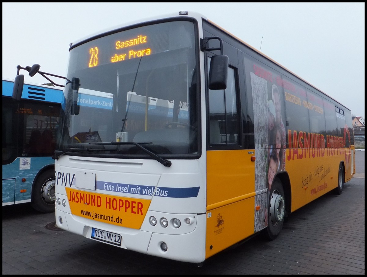 Volvo 8700 der RPNV in Bergen am 29.01.2013