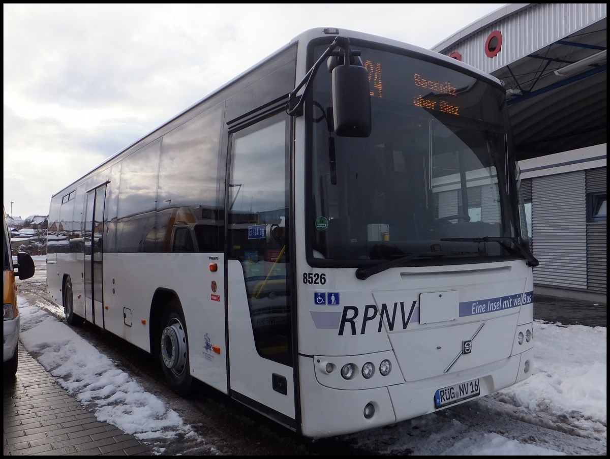 Volvo 8700 der RPNV in Bergen am 21.02.2013