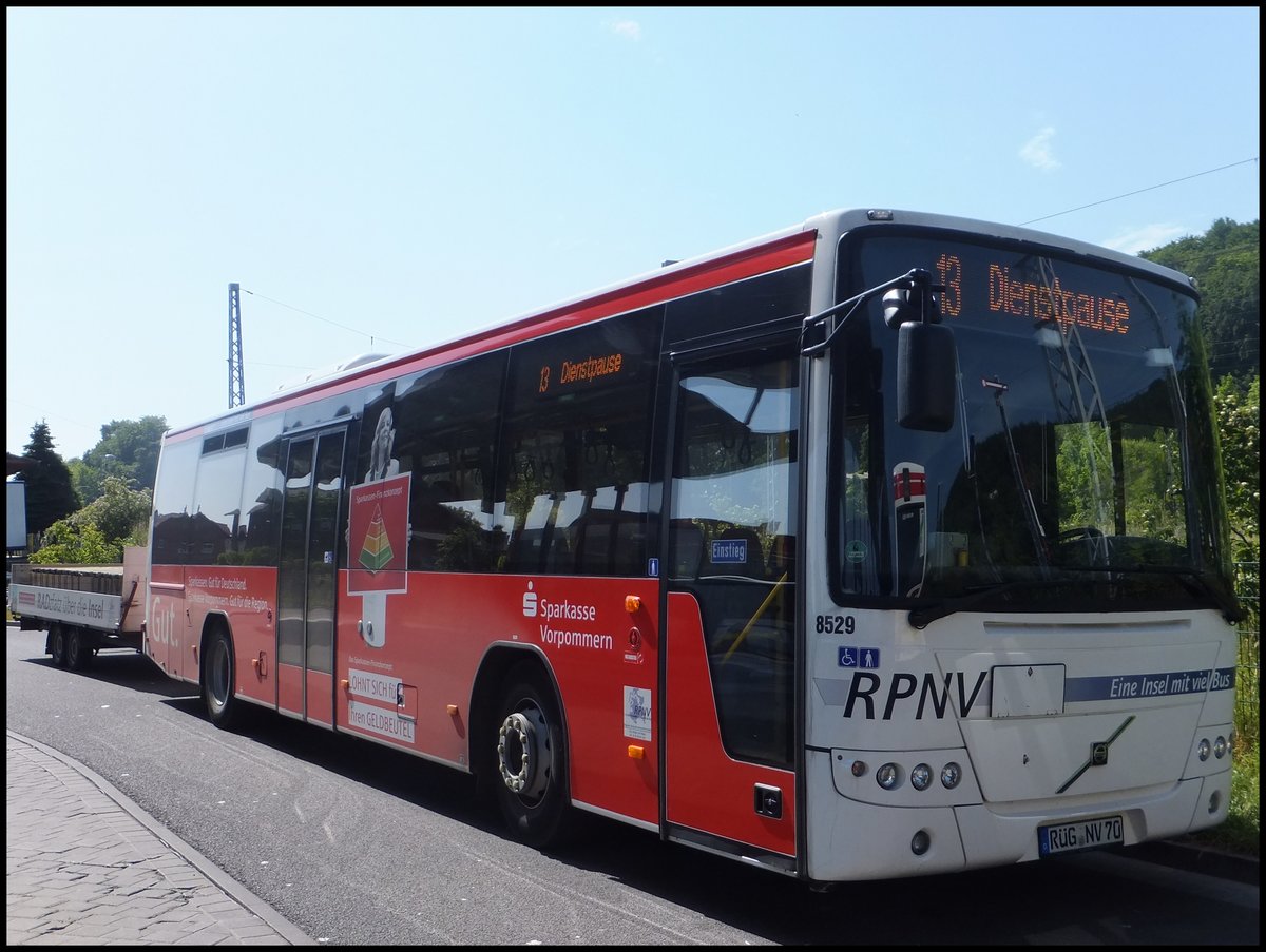 Volvo 8700 der RPNV in Sassnitz am 10.05.2014