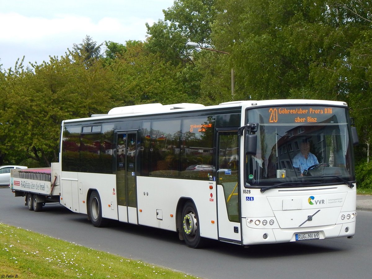 Volvo 8700 der VVR in Sassnitz am 25.05.2015