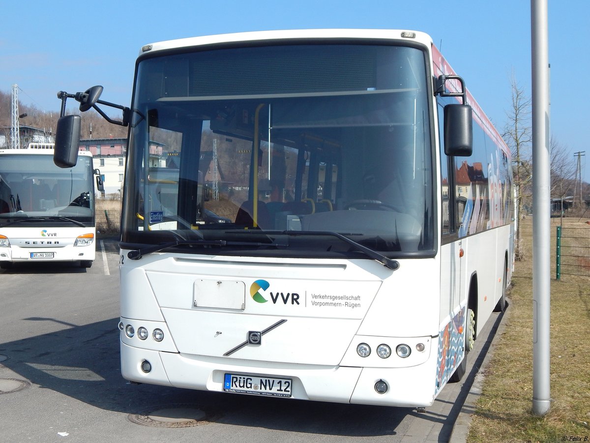Volvo 8700 der VVR in Sassnitz am 25.03.2018