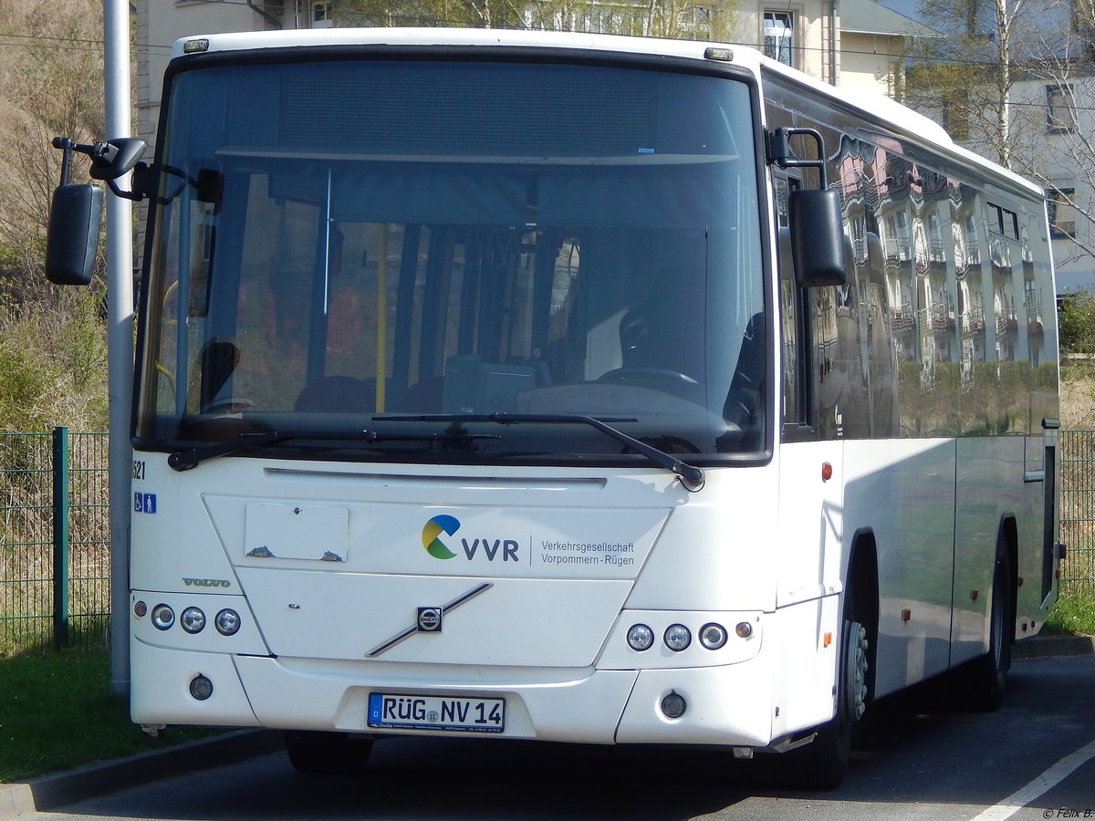 Volvo 8700 der VVR in Sassnitz am 30.04.2018
