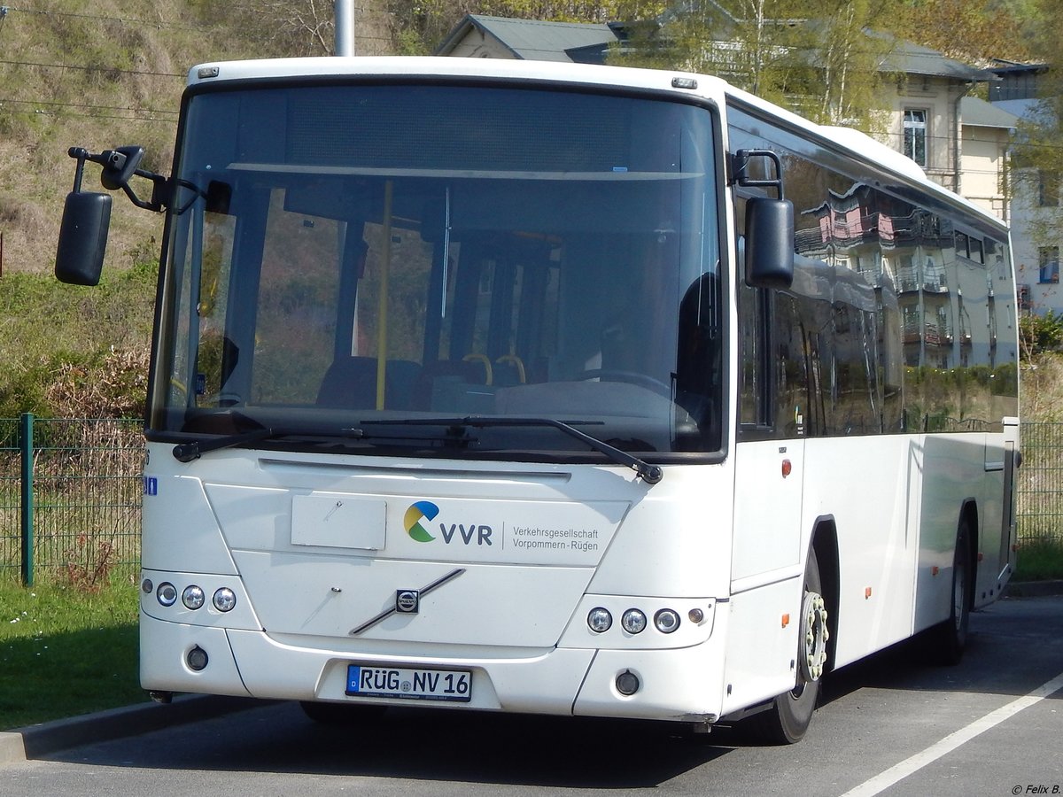 Volvo 8700 der VVR in Sassnitz am 03.05.2018