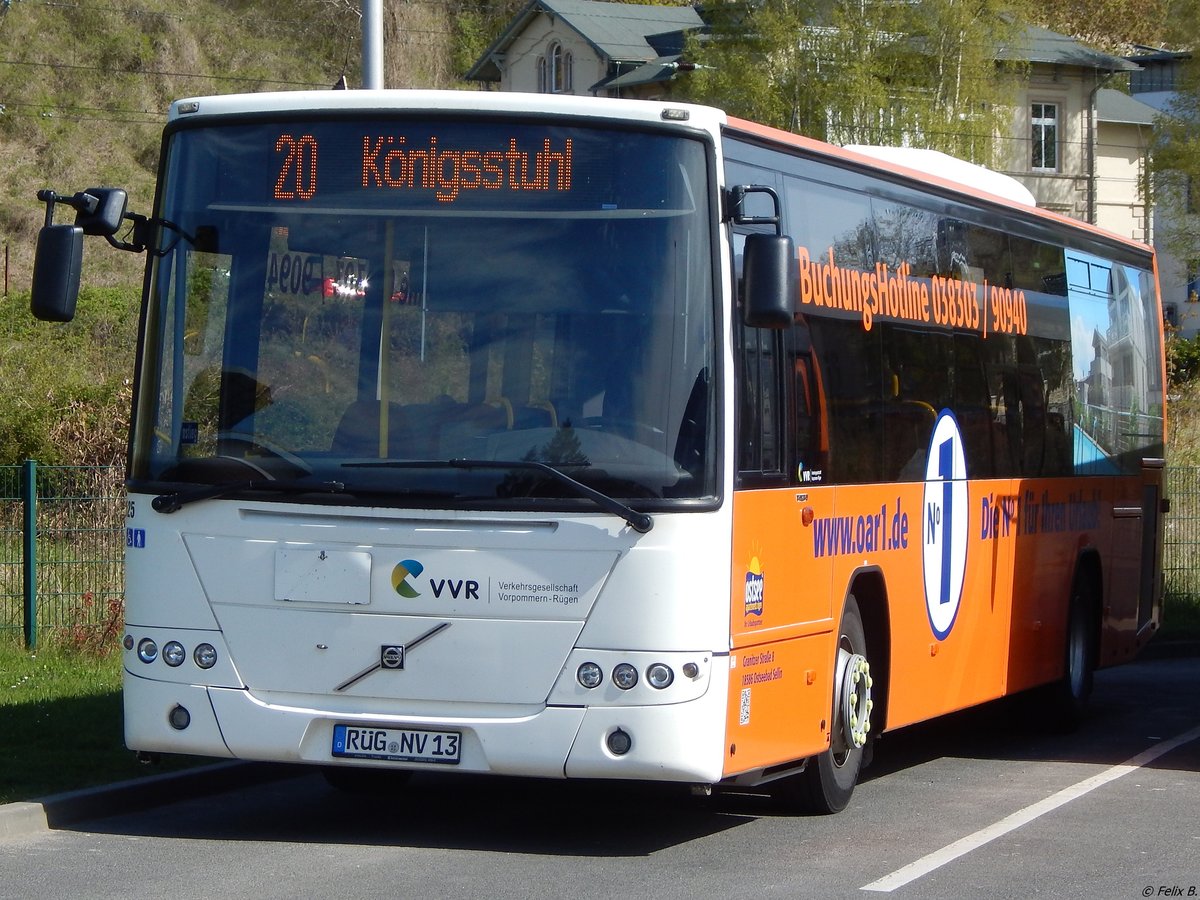 Volvo 8700 der VVR in Sassnitz am 05.05.2018
