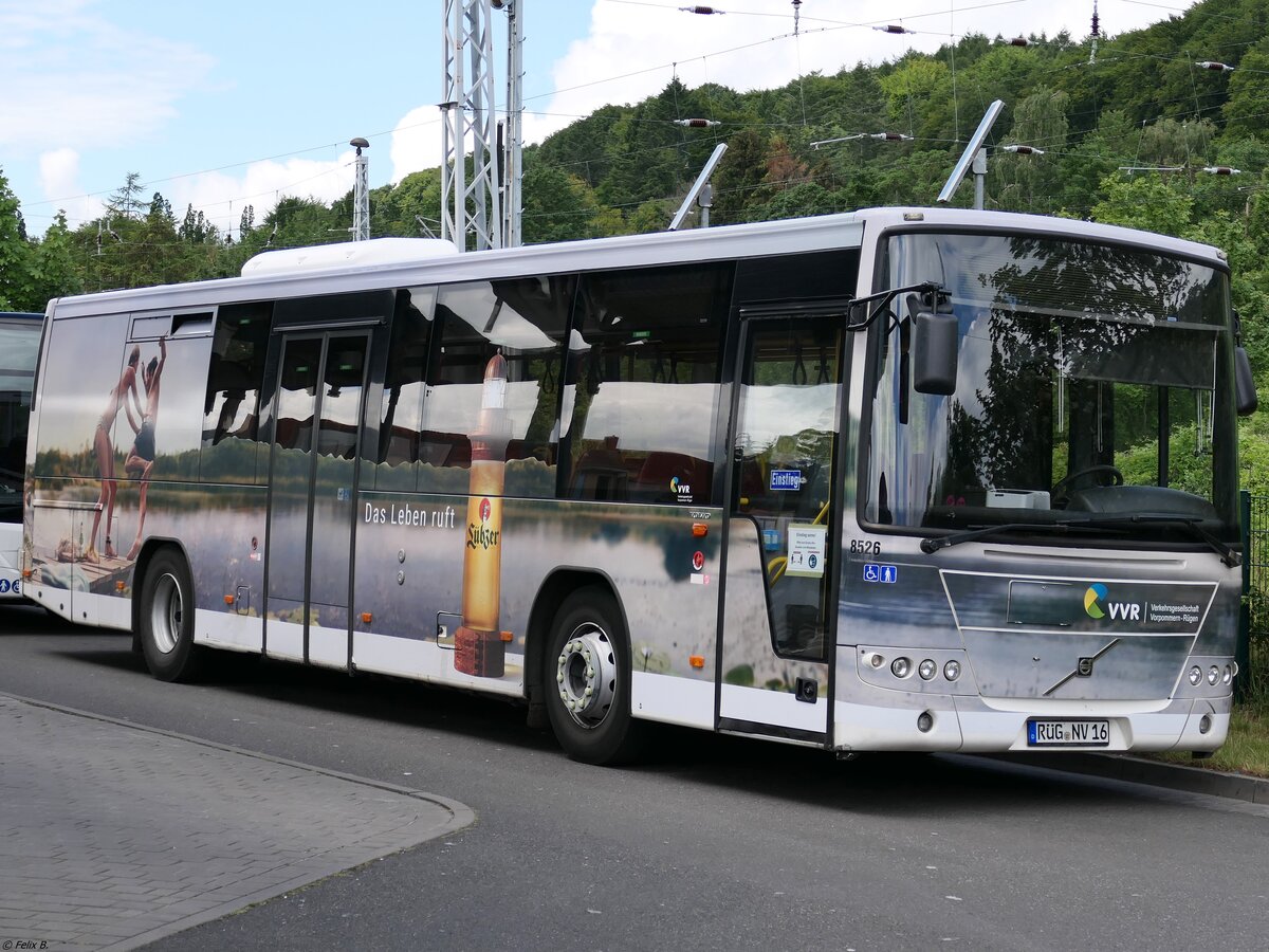 Volvo 8700 der VVR in Sassnitz am 02.07.2020