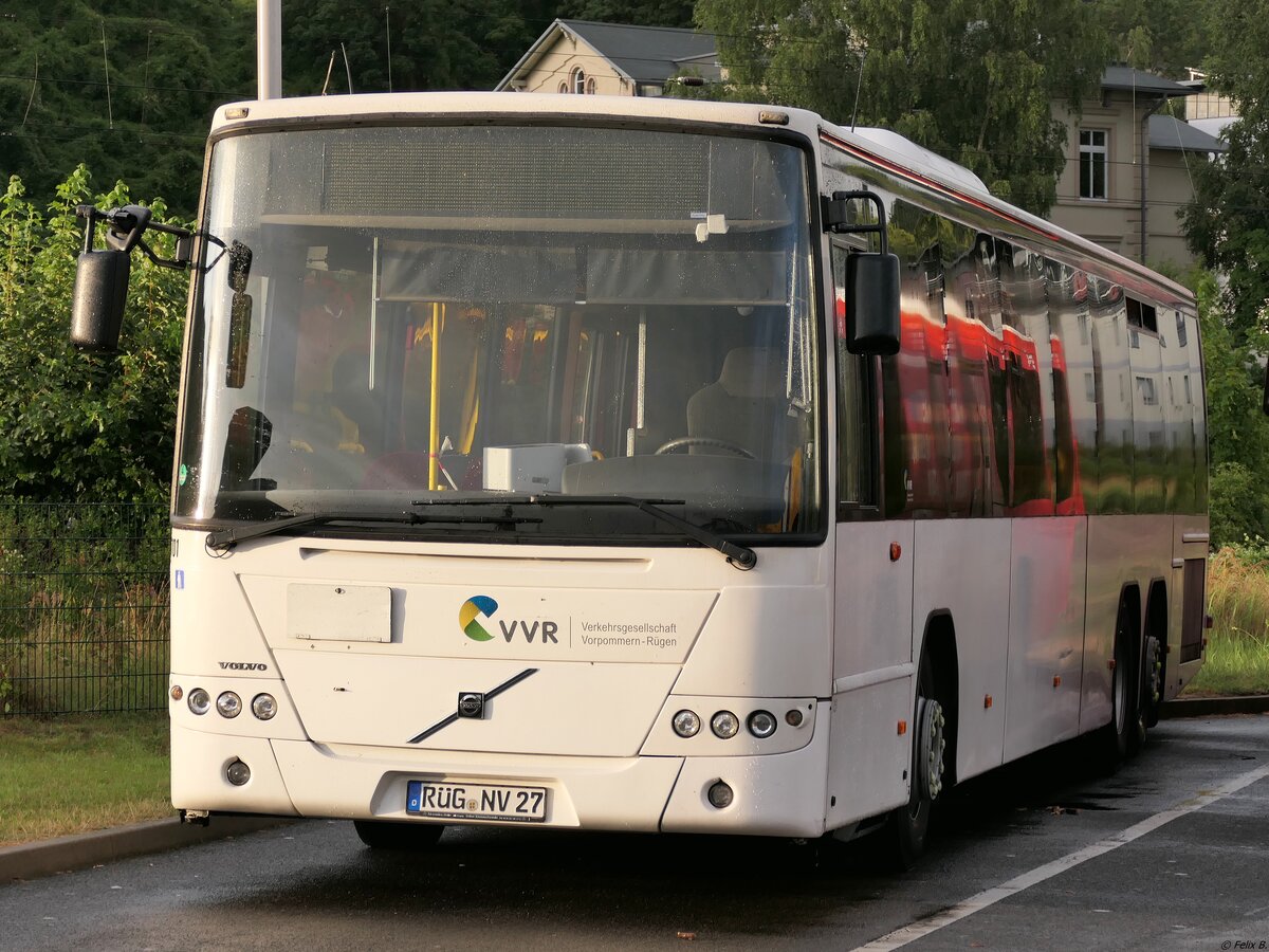 Volvo 8700 der VVR in Sassnitz am 22.08.2020