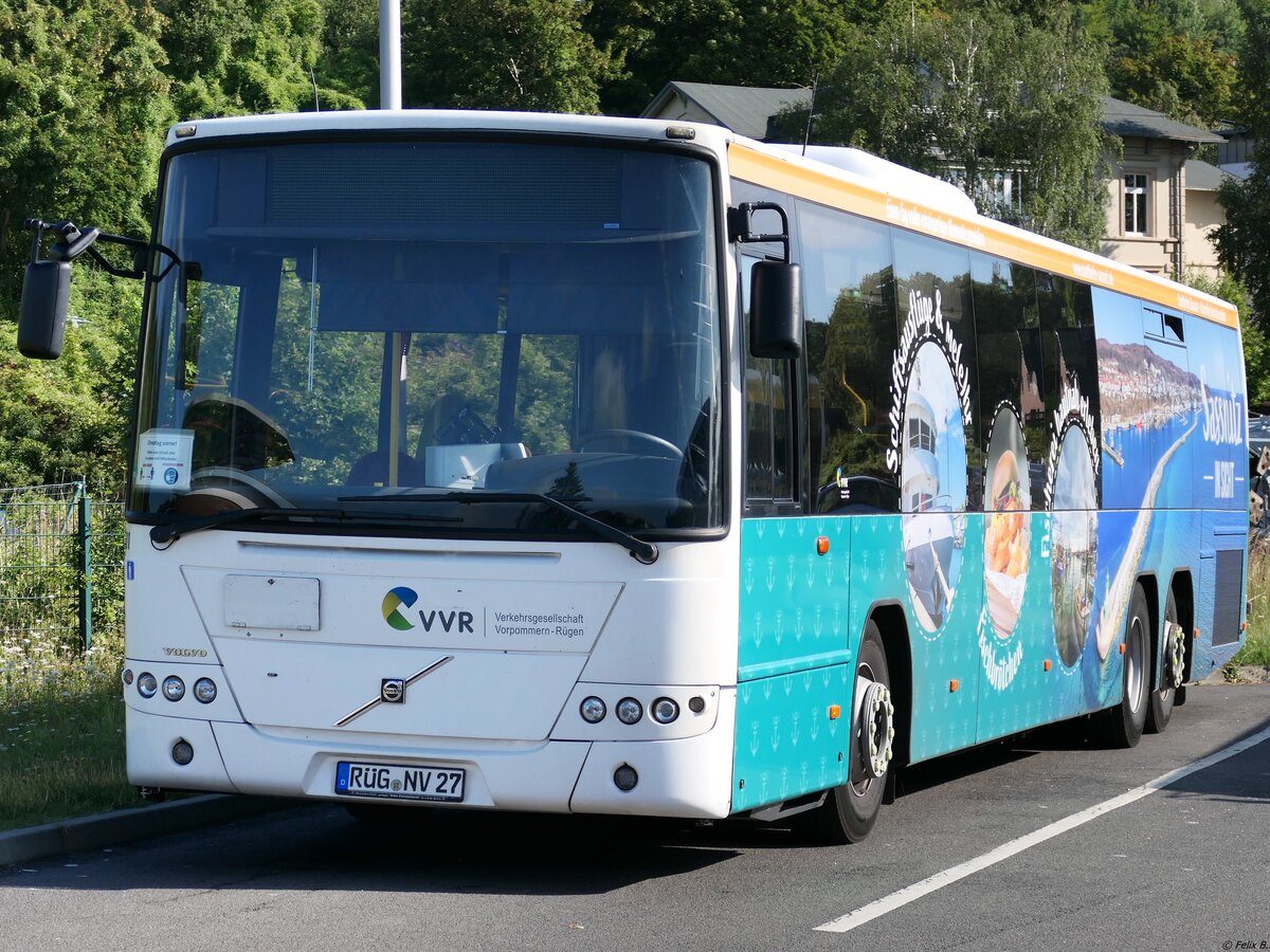 Volvo 8700 der VVR in Sassnitz am 08.08.2021