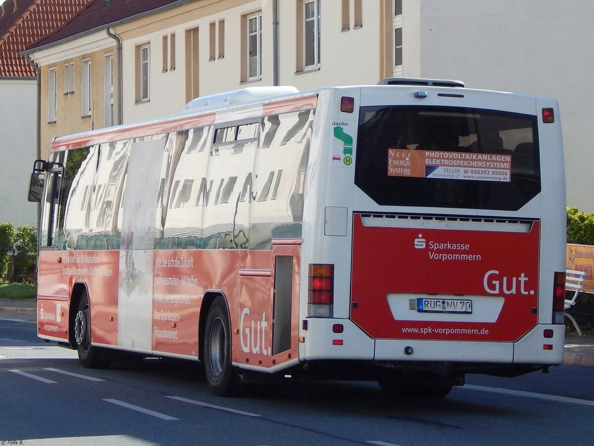 Volvo 8700 der VVR in Sassnitz am 06.09.2015 