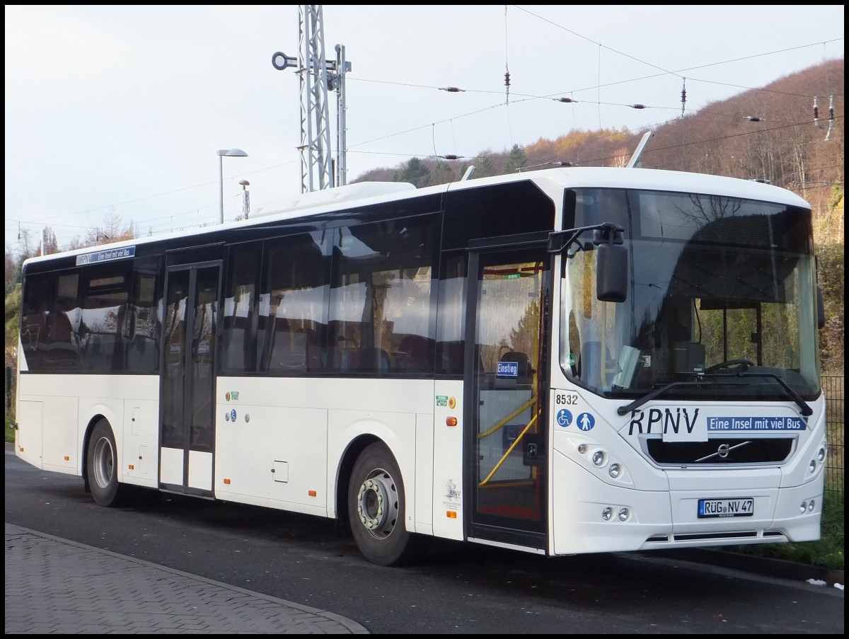 Volvo 8900 der RPNV in Sassnitz am 17.11.2013