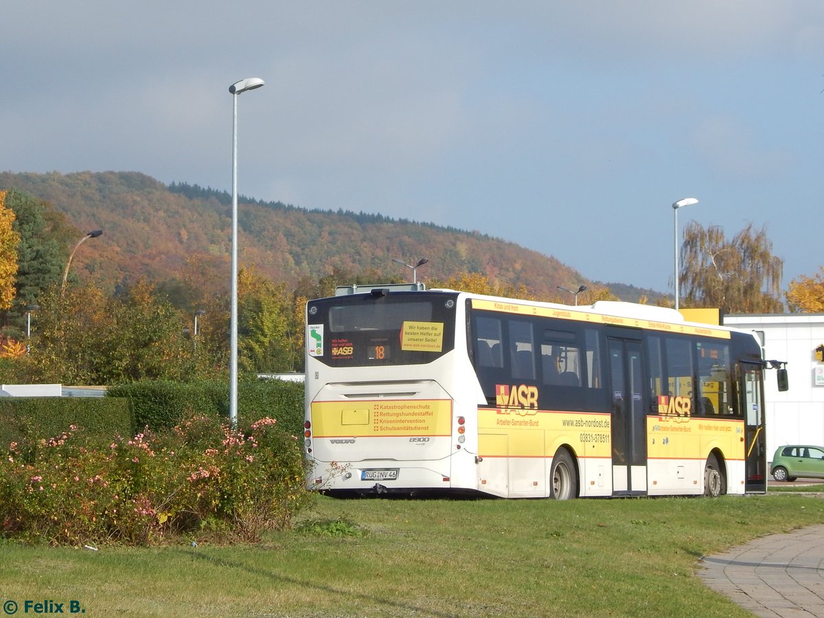 Volvo 8900 der VVR in Sasnitz am 23.10.2016