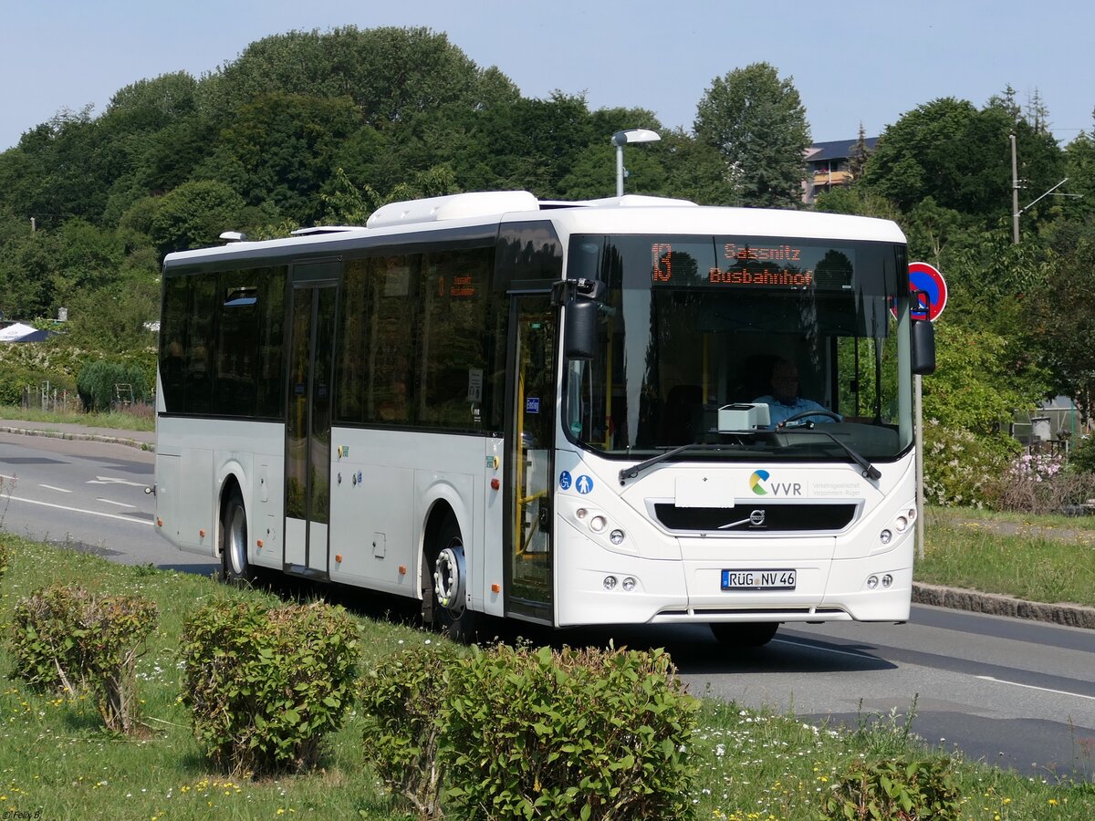 Volvo 8900 der VVR in Sassnitz am 19.07.2020
