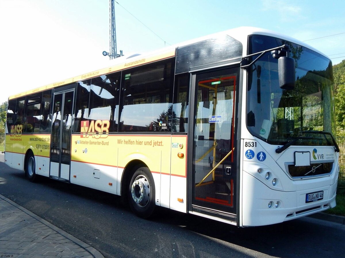 Volvo 8900 der VVR in Sassnitz im Jahr 2015