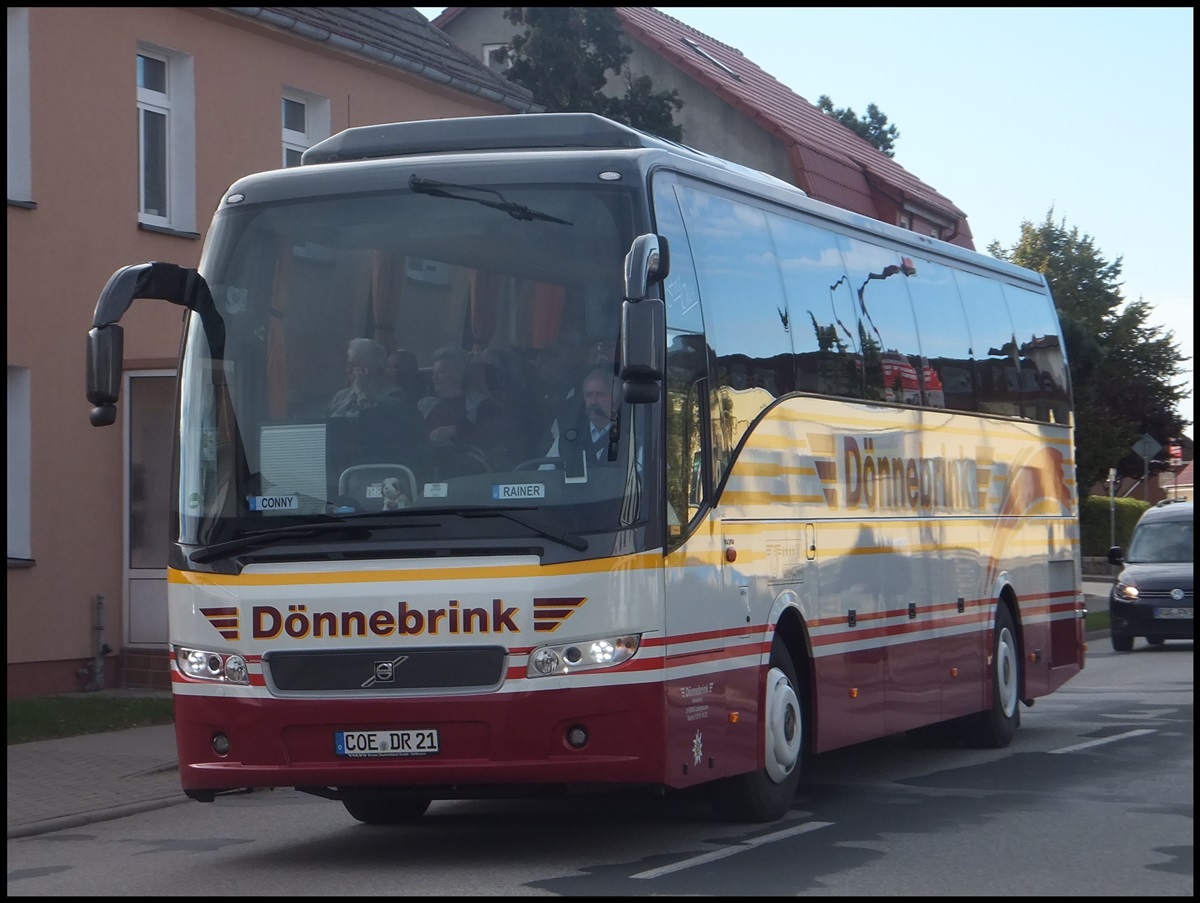 Volvo 9700 von Dnnebrink aus Deutschland in Bergen am 01.10.2013