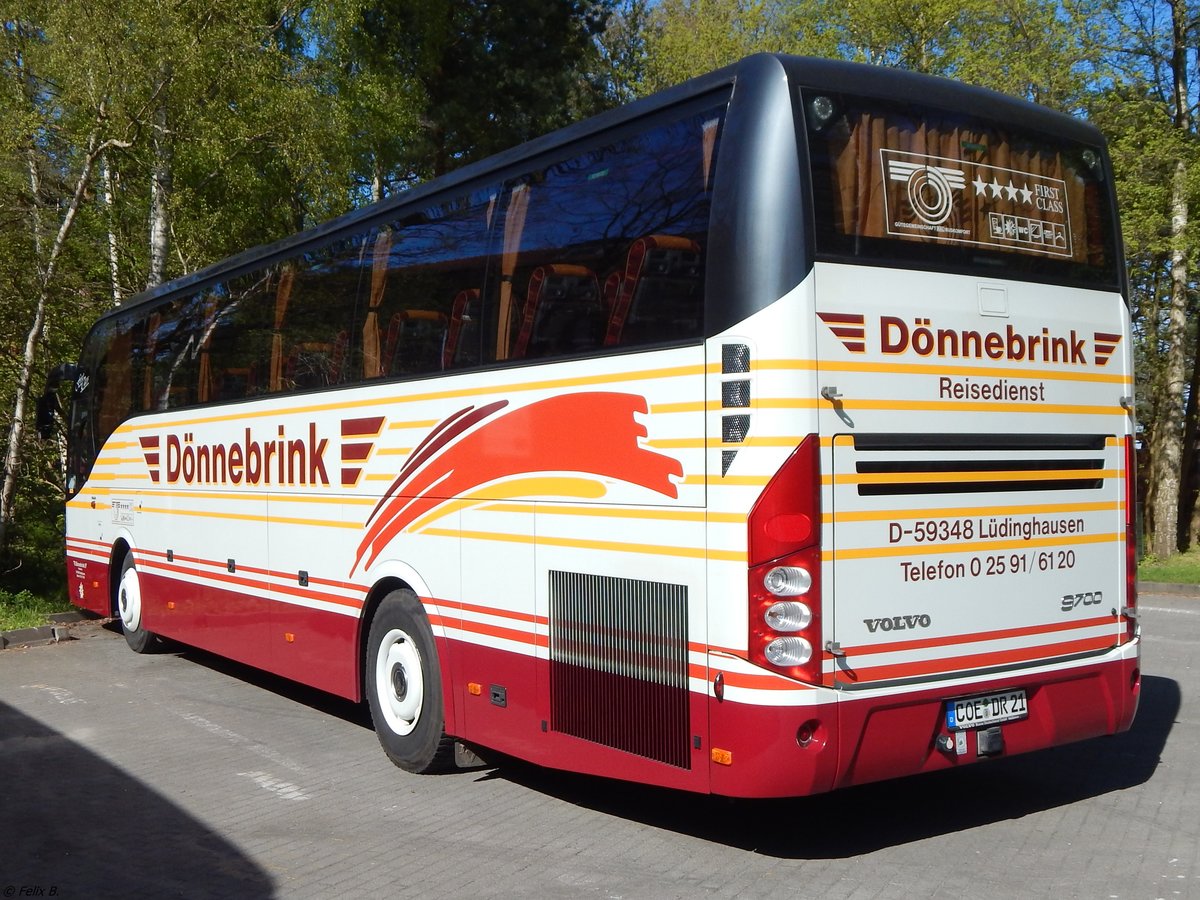 Volvo 9700 von Dönnebrink aus Deutschland in Binz am 04.05.2018