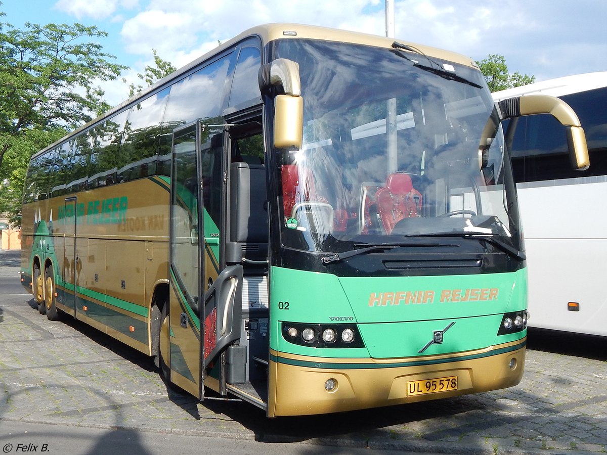 Volvo 9700 von Hafnia Rejser aus Dnemark in Berlin am 09.06.2016