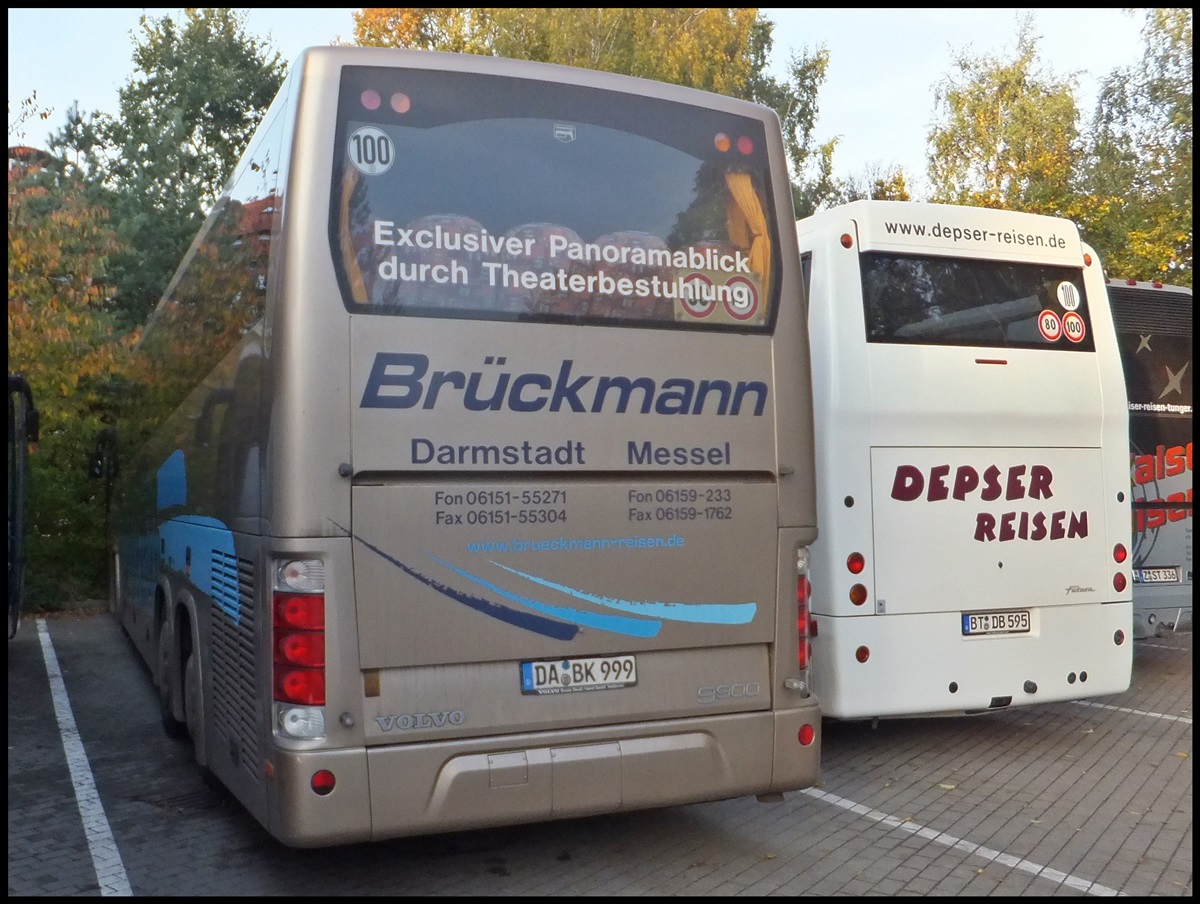 Volvo 9900 von Brckmann aus Deutschland in Binz am 22.10.2013