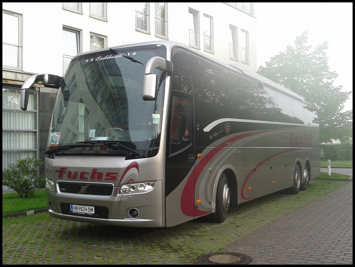 Volvo 9900 von Fuchs aus sterreich in Bergen am 22.05.2013