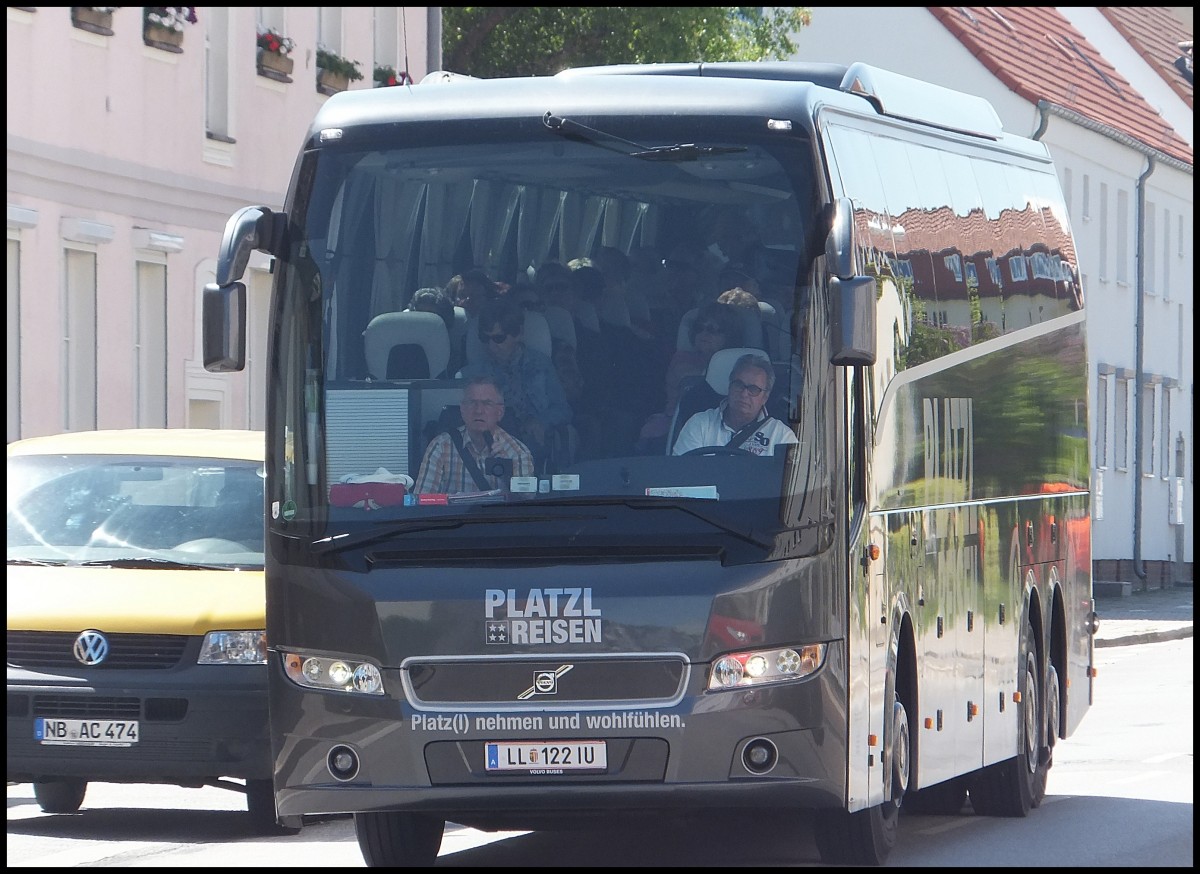 Volvo 9900 von Platzl Reisen aus sterreich in Sassnitz am 11.06.2013