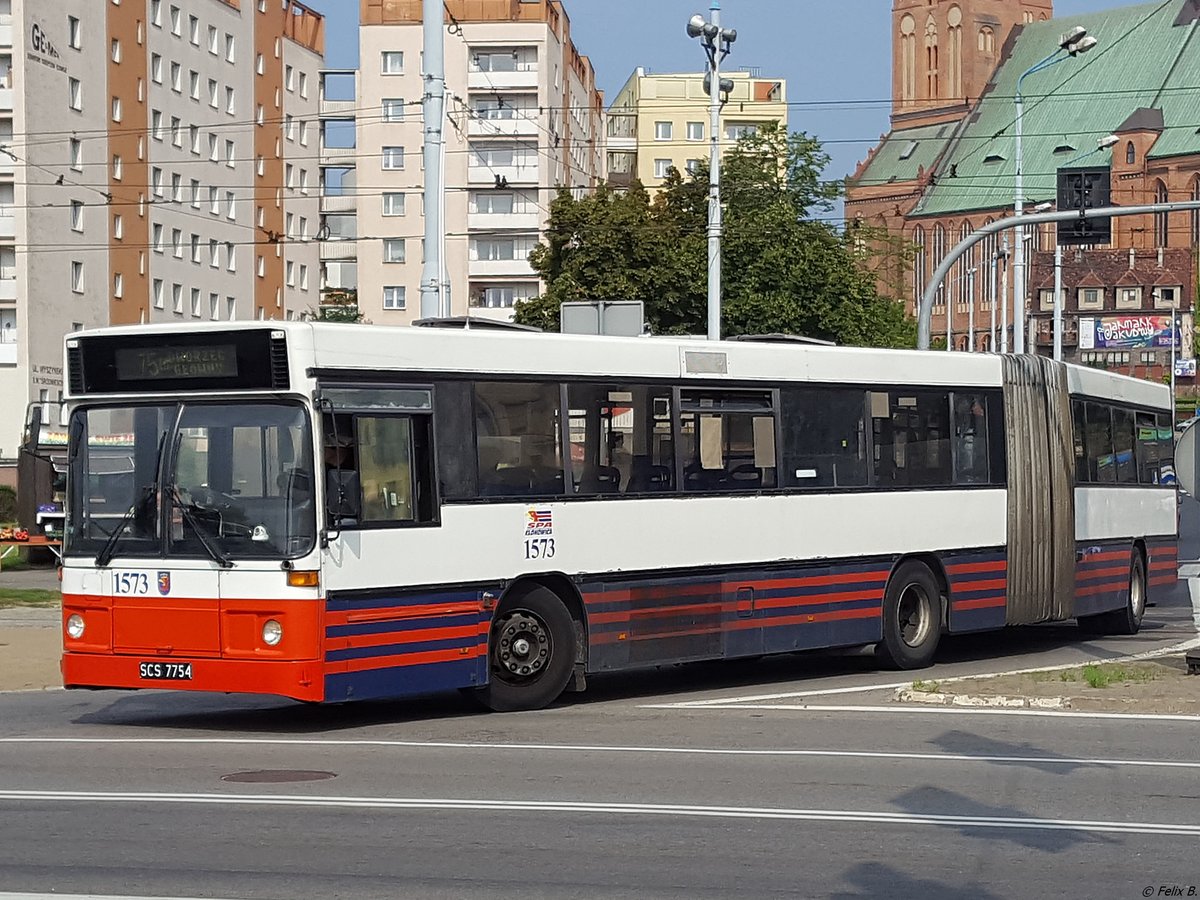 Volvo B10MA Carrus der SPAK in Stettin am 26.07.2016