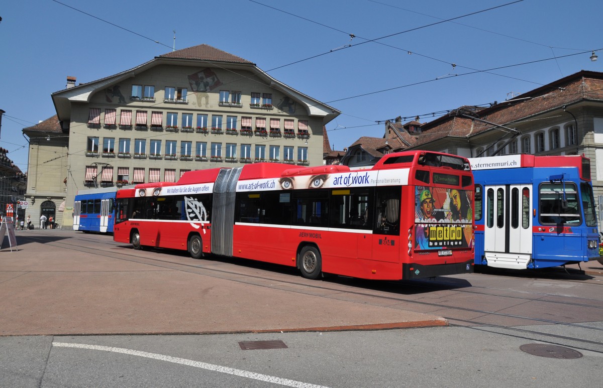 Volvo Bus mit der Betriebsnummer 804 auf der Linie 12 am Casinoplatz. Die Aufnahme stammt vom 05.08.2013.