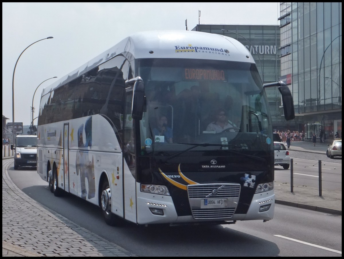 Volvo Tata Hispano von Europamund aus Spanien in Hamburg am 25.07.2013