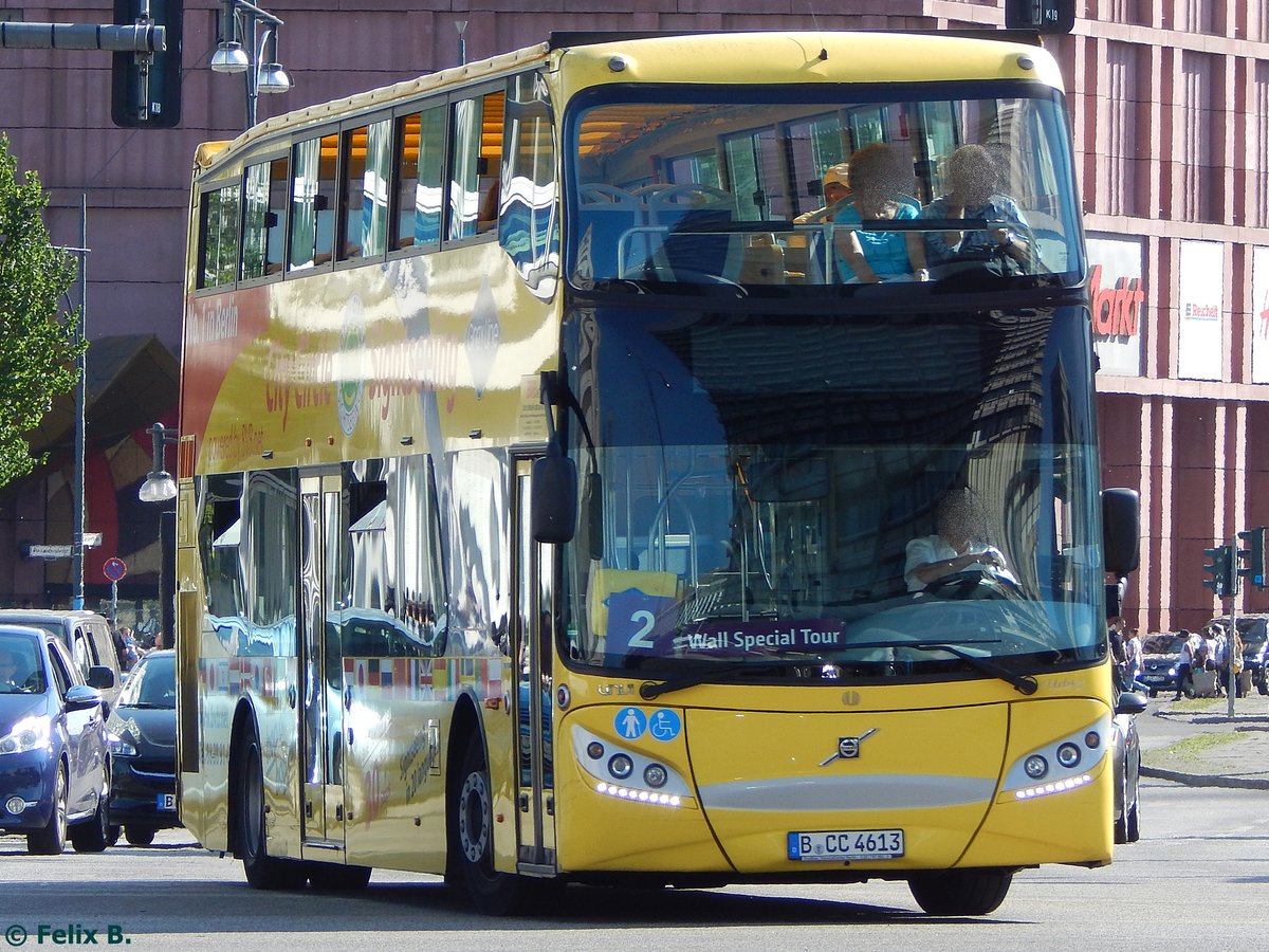 Volvo UNVI B9TL von BVB.net aus Deutschland in Berlin am 07.06.2016