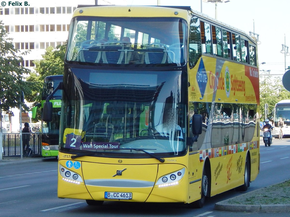 Volvo UNVI B9TL von BVB.net aus Deutschland in Berlin am 07.06.2016