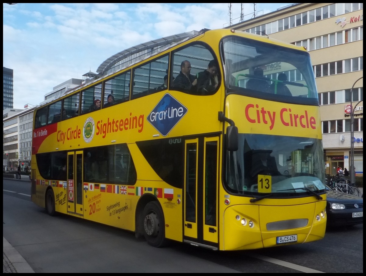 Volvo UNVI B9TL von BVB.net in Berlin am 07.02.2014