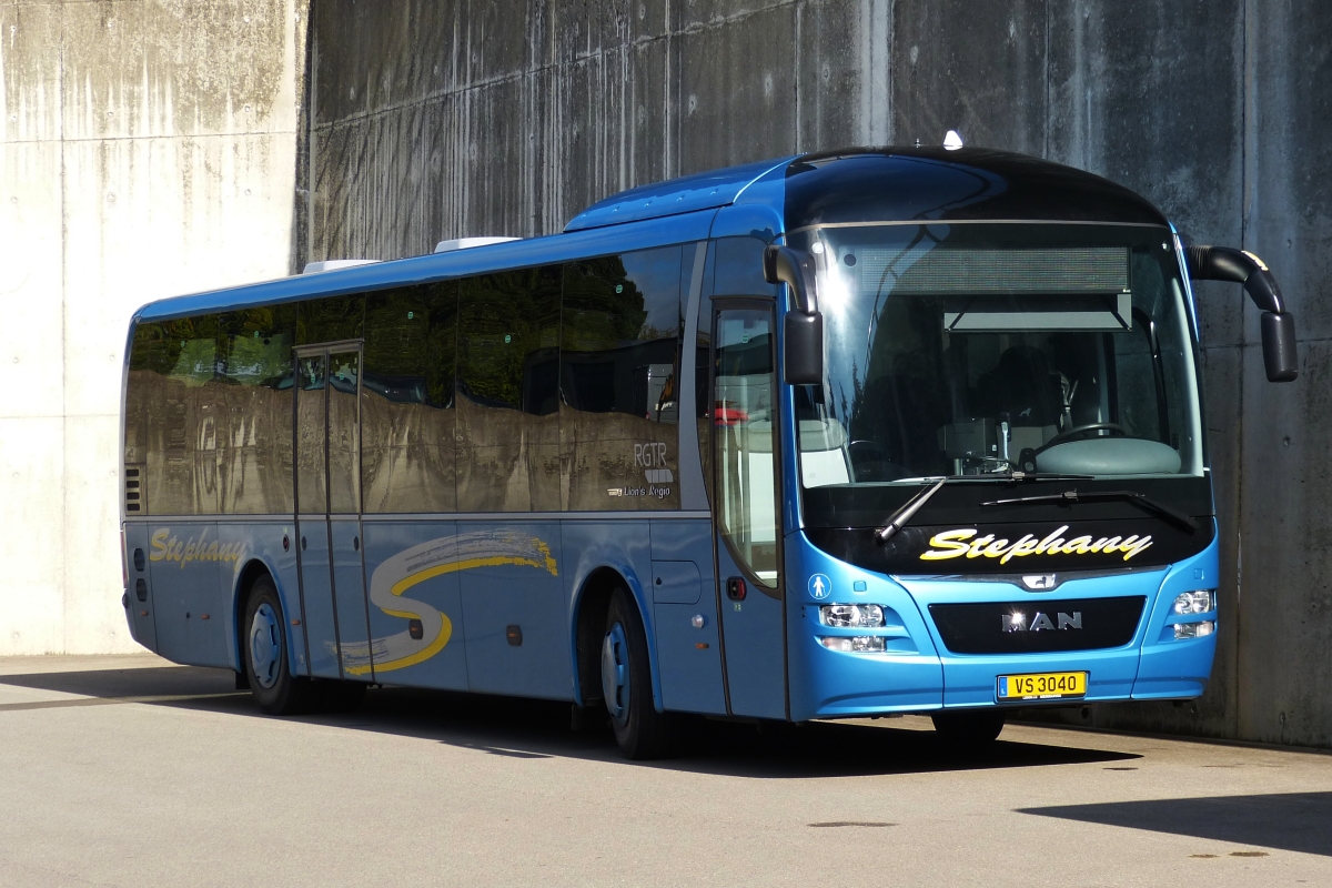 VS 3040  MAN Lion’s Regio von Autobus Stephany, aufgenommen beim Tag der offenen Tür in Troisvierges. 17.09.2017