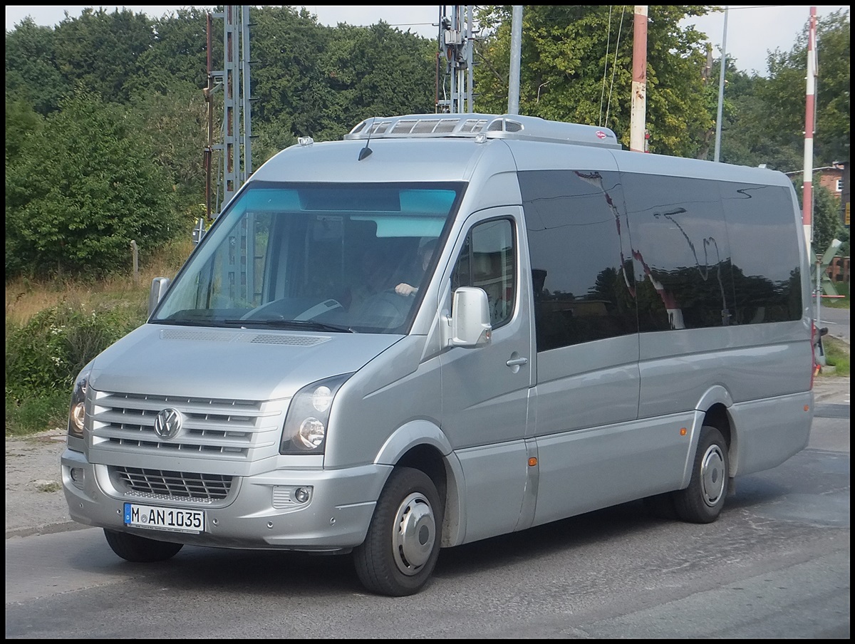 VW Crafter Vorfhrwagen der RPNV in Sassnitz am 30.08.2013