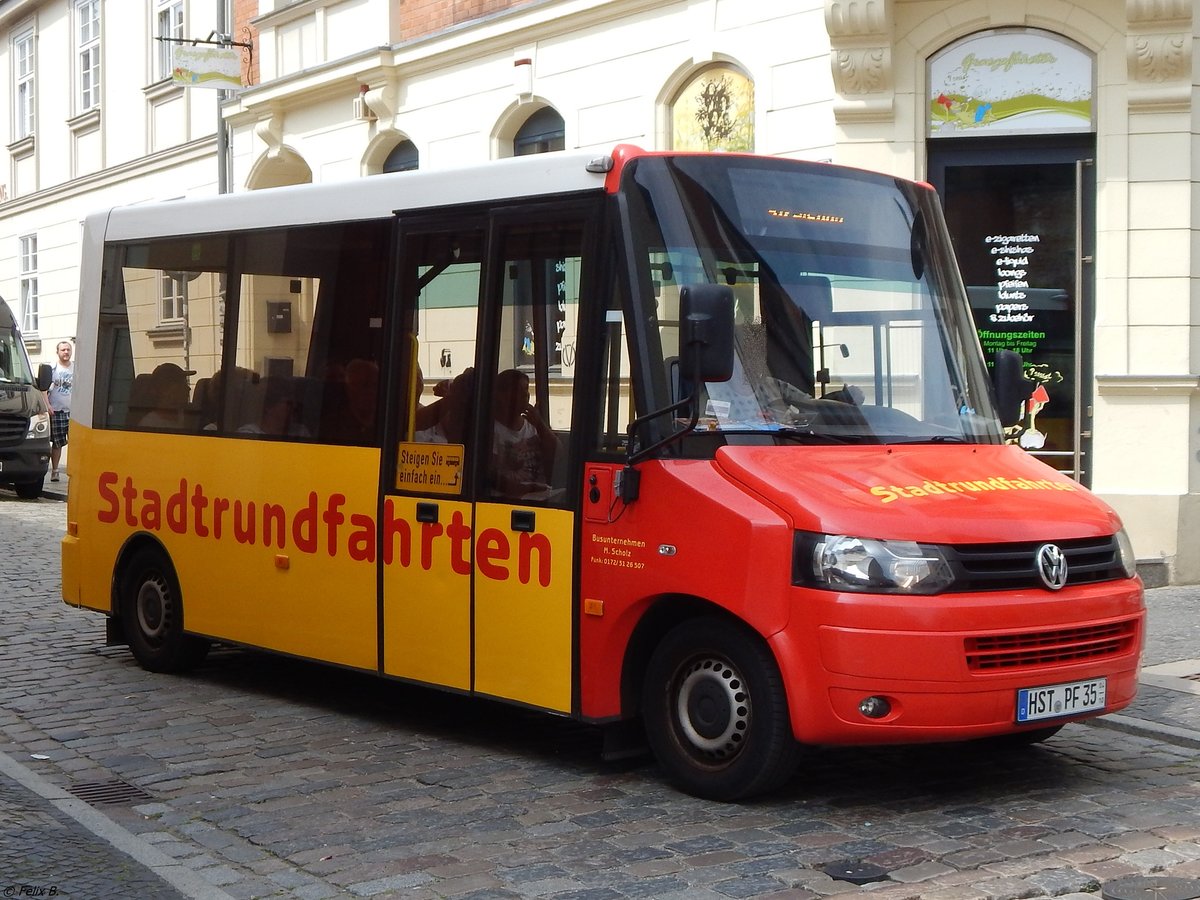VW Kutsenits von Stadtrundfahrten Stralsund in Stralsund am 22.07.2018