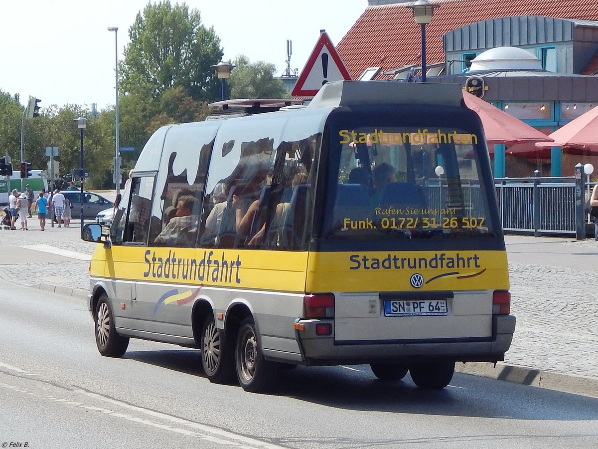 VW Microstar von Busunternehmen Manfred Scholz aus Deutschland in Wismar am 09.08.2018