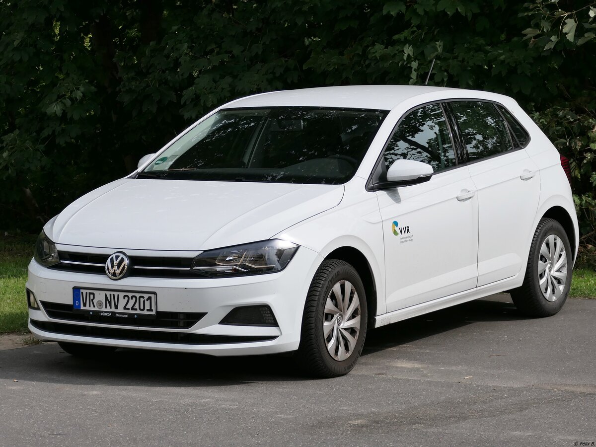 VW Polo der VVR in Stralsund am 13.09.2020