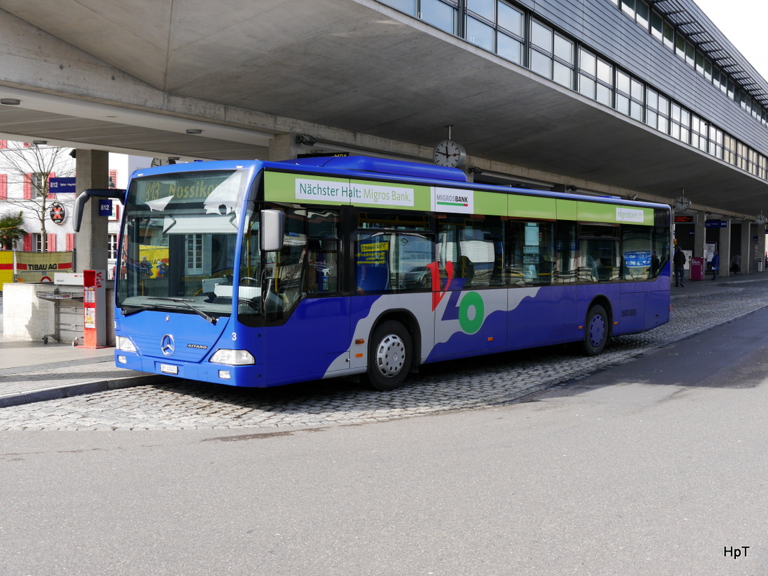 VZO - Mercedes Citaro Nr.3  ZH  41403 bei den Haltestellen beim Bahnhof Uster am 28.02.2015